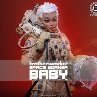 Hot Toys AMC040 1/6���� �����ֵ� Space Worker Baby(25�����)