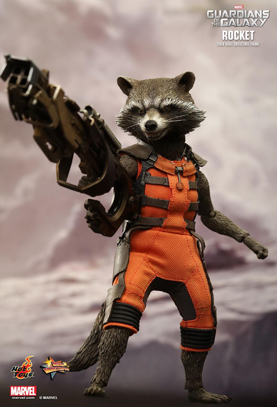 Hot Toys-《银河护卫队》火箭浣熊\/Rocket Raccoon+树精格鲁特\/Groot 单人&套装 - Hot Toys - 兵人要塞