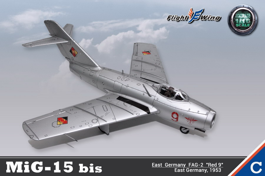 Flight Wing-1\/18比例 米格15比斯 战斗机 MIG-