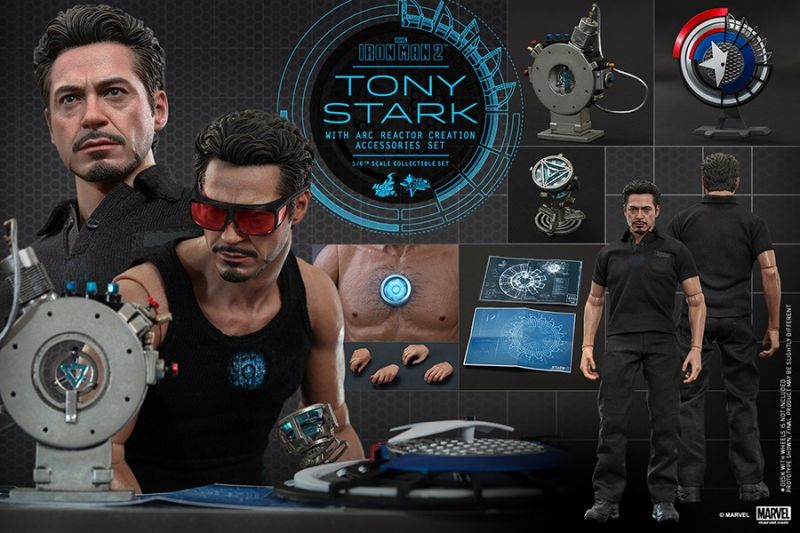 Hot Toys - Iron Man 2 - Tony Stark with Arc Reactor Creation Accessories_PR13.jpg