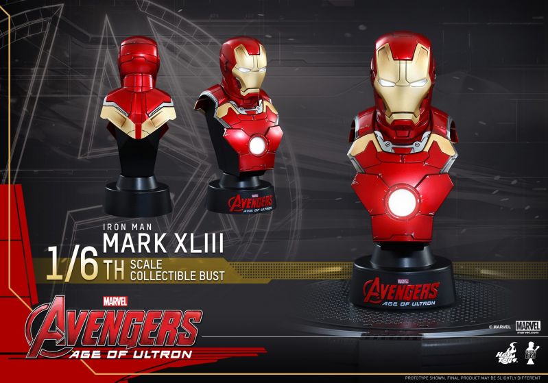 Hot Toys - Avengers - Age of Ultron - 1-6 Mark XLIII Collectible Bust_PR1.jpg