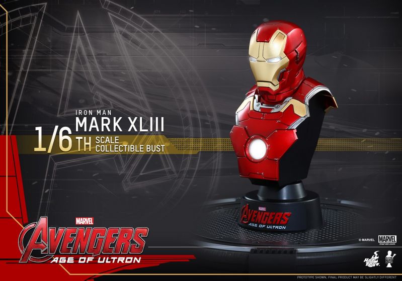 Hot Toys - Avengers - Age of Ultron - 1-6 Mark XLIII Collectible Bust_PR2.jpg