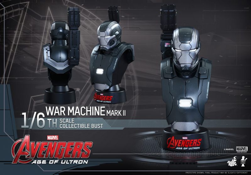 Hot Toys - Avengers - Age of Ultron - 1-6 War Machine Collectible Bust_PR1.jpg