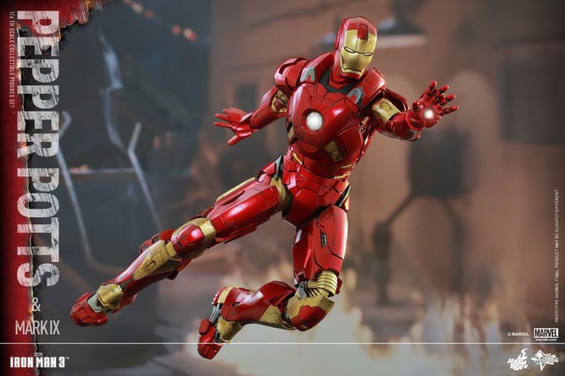 Hot Toys - Iron Man 3 - Pepper Potts &amp; Mark IX Collectible Figures Set_PR09.jpg