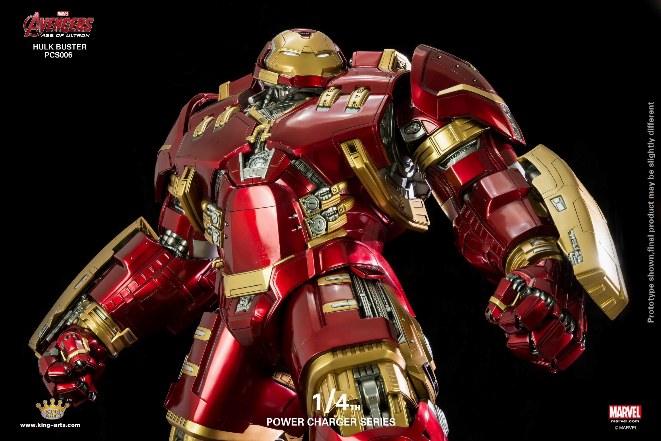 King Arts 1\/4反浩克连电源充电底座-兵人要塞-兵人模型资讯中心