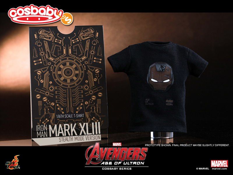 Hot Toys - Avengers - Age of Ultron - Mark XLIII (Stealth Mode Version) Cosbaby .jpg
