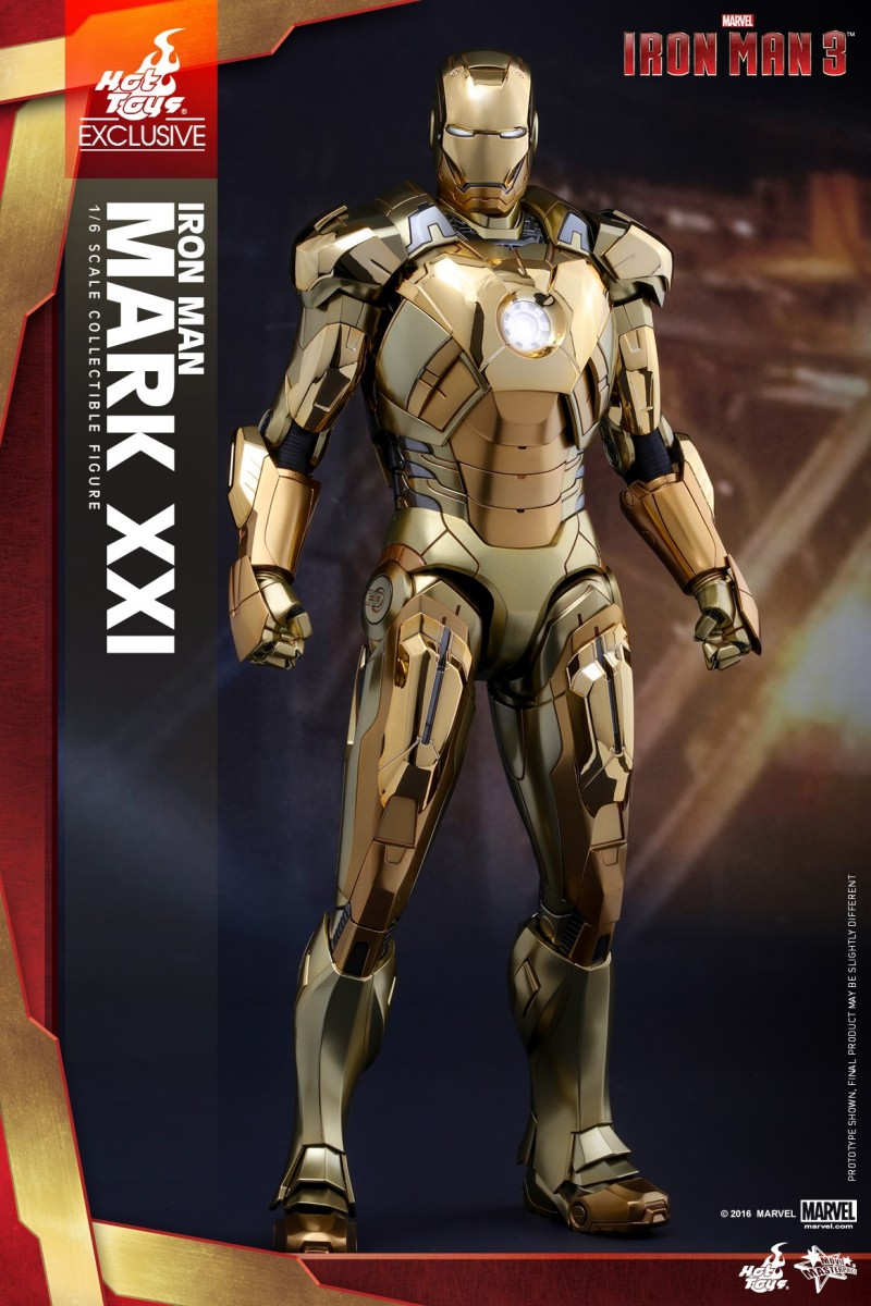 Hot Toys Exclusive - Iron Man 3 - Mark XXI (Gold Chrome Version) Collectible Fig.jpg