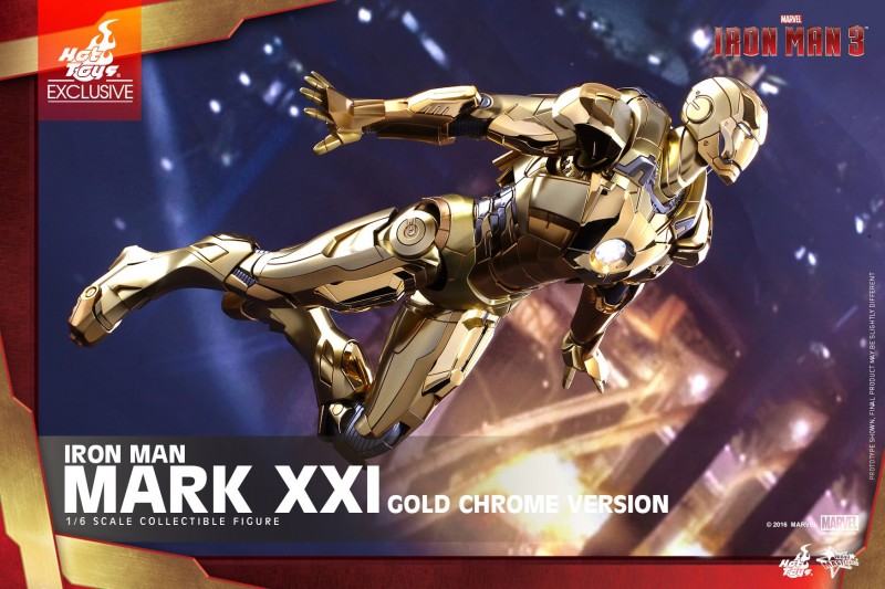 Hot Toys Exclusive - Iron Man 3 - Mark XXI (Gold Chrome Version) Collectible Fig.jpg