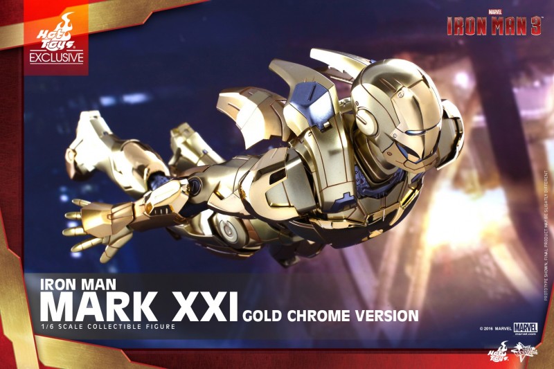 Hot Toys Exclusive - Iron Man 3 - Mark XXI (Gold Chrome Version) Collectible Fig.jpg