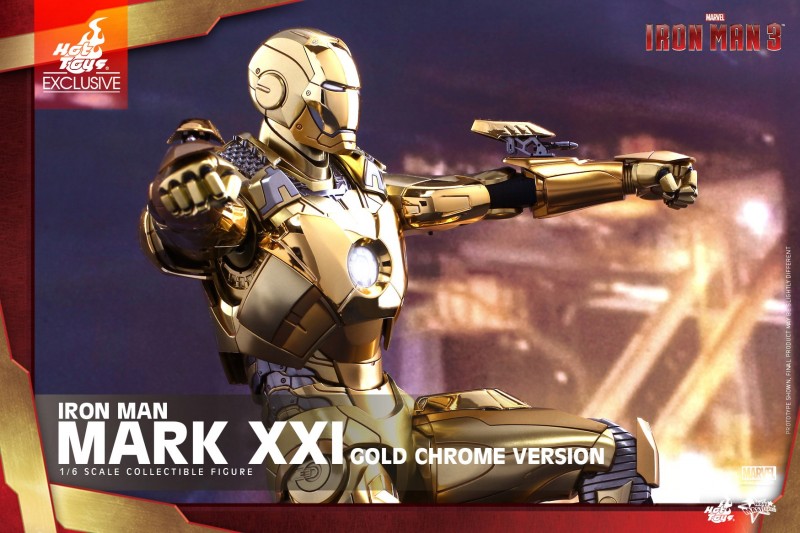 Hot Toys Exclusive - Iron Man 3 - Mark XXI (Gold Chrome Version) Collectible Fig.jpg