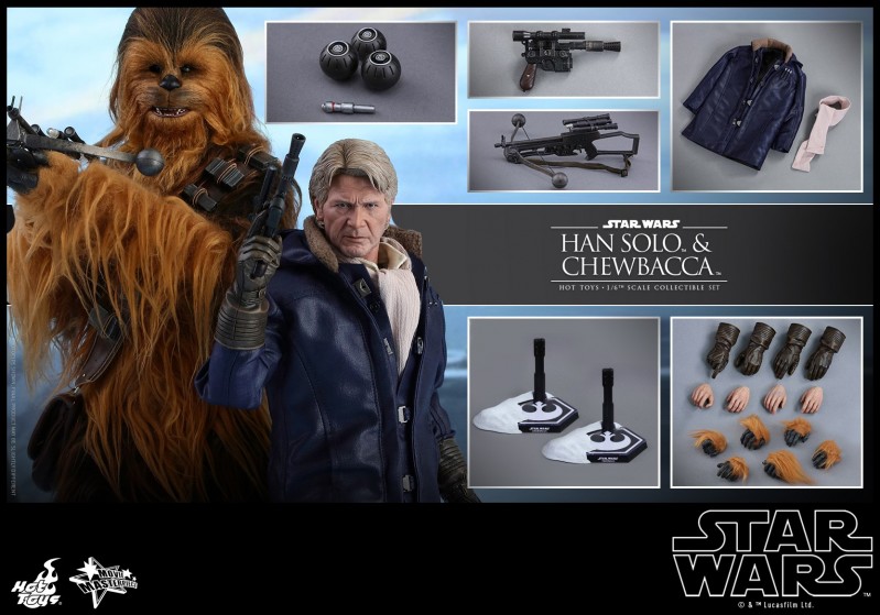 Hot Toys - Star Wars TFA - Han Solo &amp; Chewbacca Collectible Figures Set PR_08.jpg