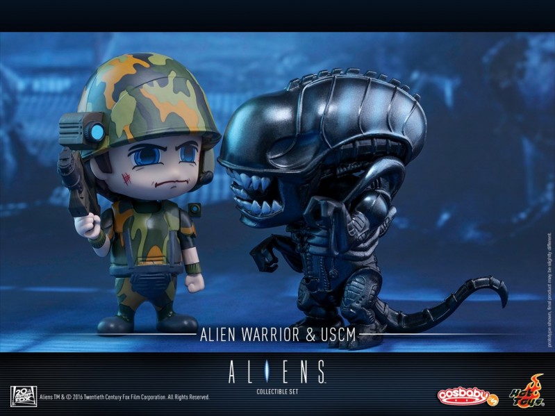 Hot Toys - Aliens - Alien Warrior &amp; USCM Cosbaby (S) Set_PR3.jpg