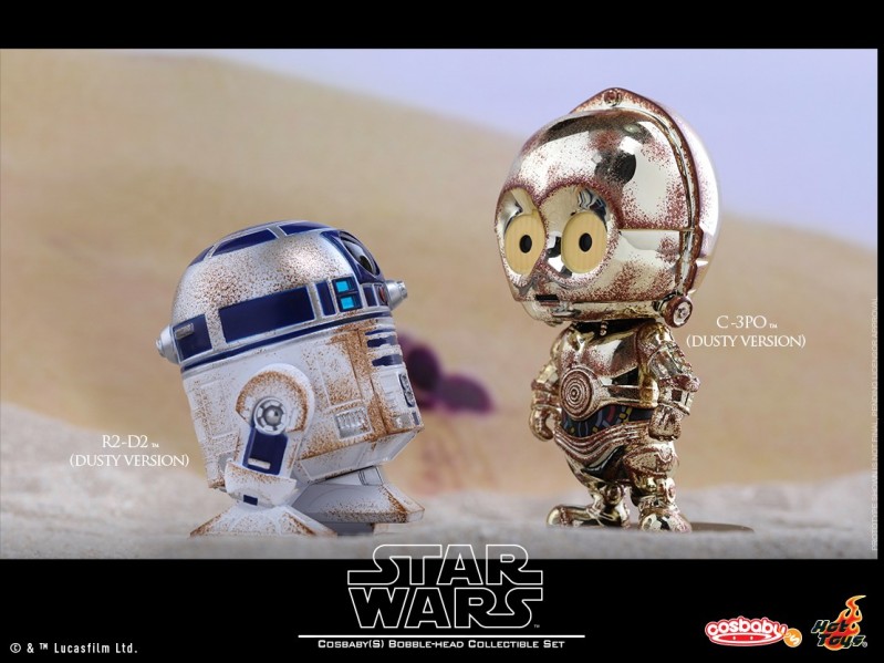 Hot Toys - Star Wars - C-3PO & R2-D2 (Dusty Version) Cosbaby (S) Set_PR2.jpg Hot Toys - Star Wars - C-3PO & R2-D2 (Dusty Version) Cosbaby (S) Set_PR2.jpg