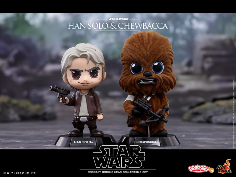 Hot Toys - SWTFA - Han Solo & Chewbacca Cosbaby Set_PR1.jpg Hot Toys - SWTFA - Han Solo & Chewbacca Cosbaby Set_PR1.jpg