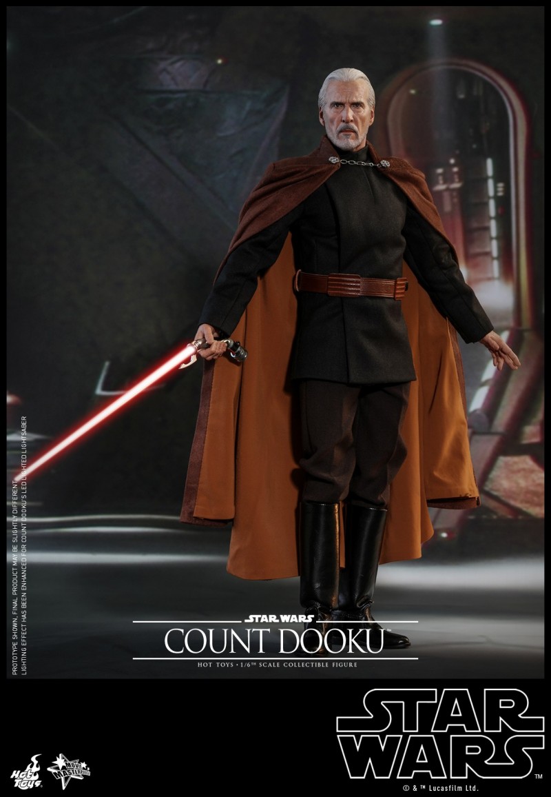 Hot Toys - Star Wars Episode II Attack of the Clones - Count Dooku Collectible .jpg Hot Toys - Star Wars Episode II Attack of the Clones - Count Dooku Collectible .jpg