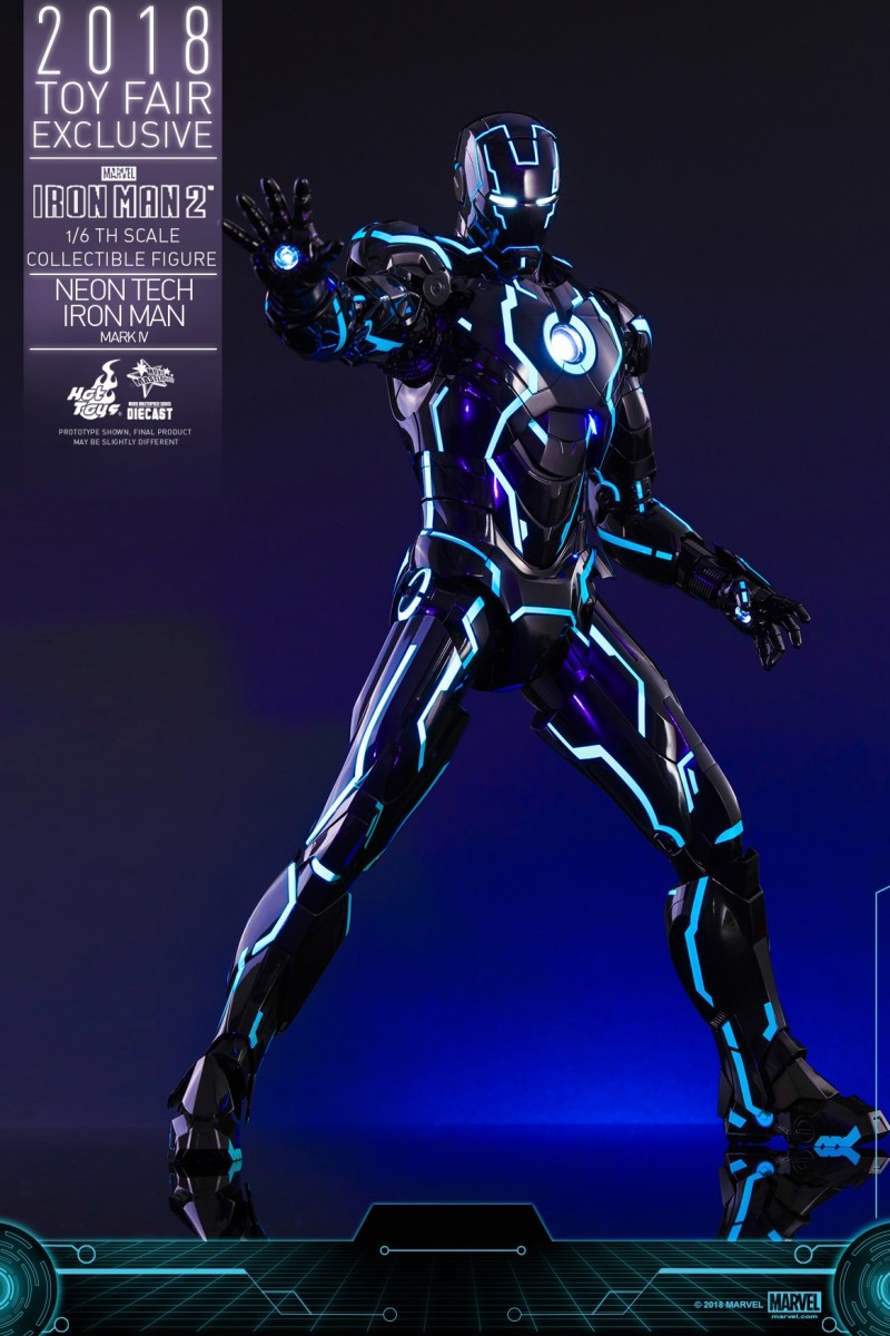Hot Toys - Iron Man 2 - Neon Tech Iron Man Mark IV collectible figure_PR1.jpg