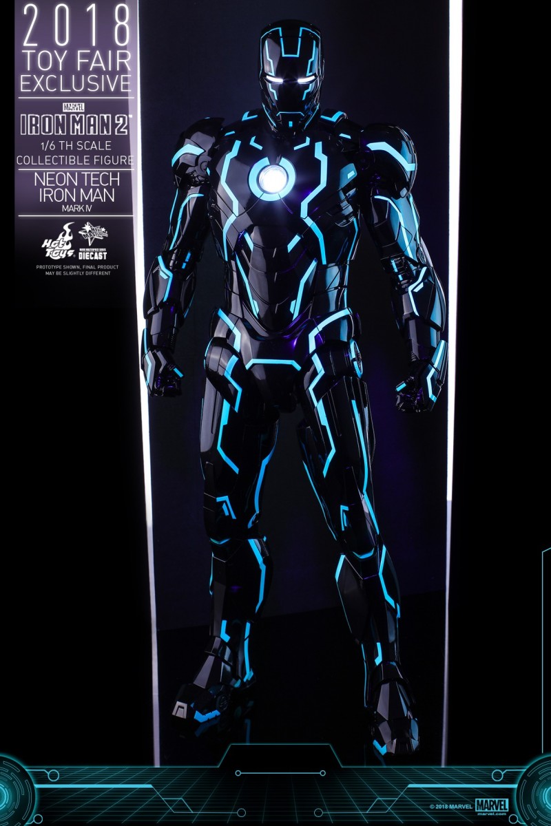 Hot Toys - Iron Man 2 - Neon Tech Iron Man Mark IV collectible figure_PR2.jpg