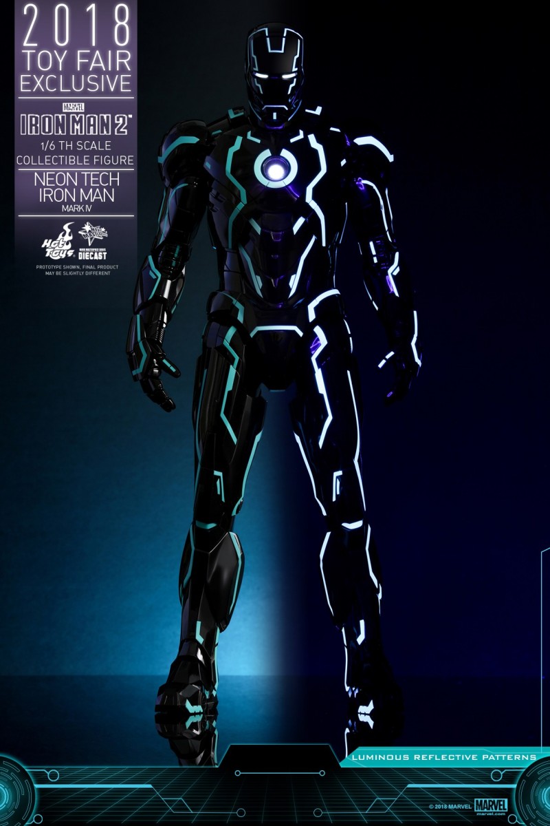 Hot Toys - Iron Man 2 - Neon Tech Iron Man Mark IV collectible figure_PR3.jpg