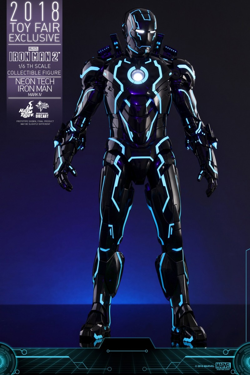 Hot Toys - Iron Man 2 - Neon Tech Iron Man Mark IV collectible figure_PR6.jpg