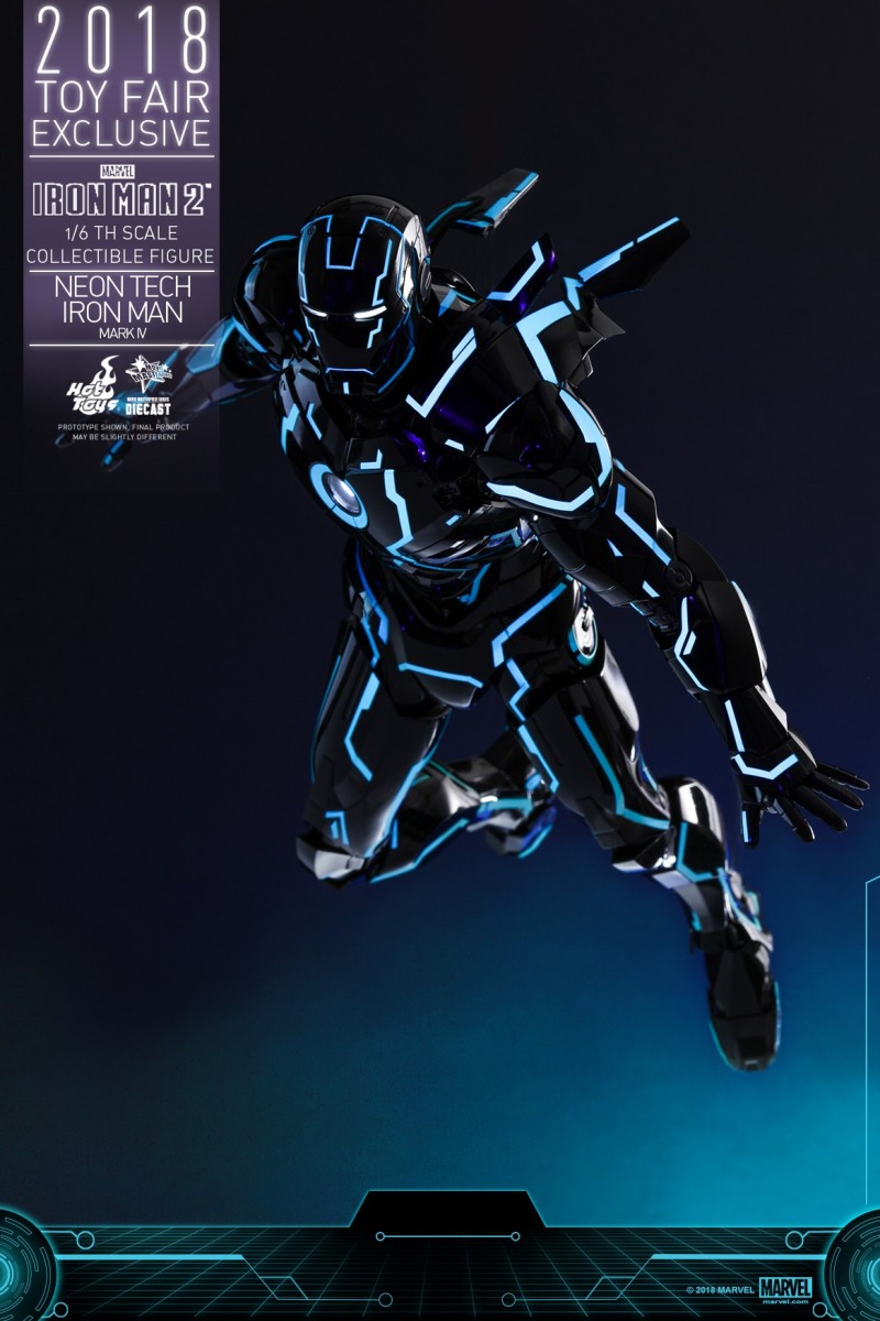 Hot Toys - Iron Man 2 - Neon Tech Iron Man Mark IV collectible figure_PR8.jpg