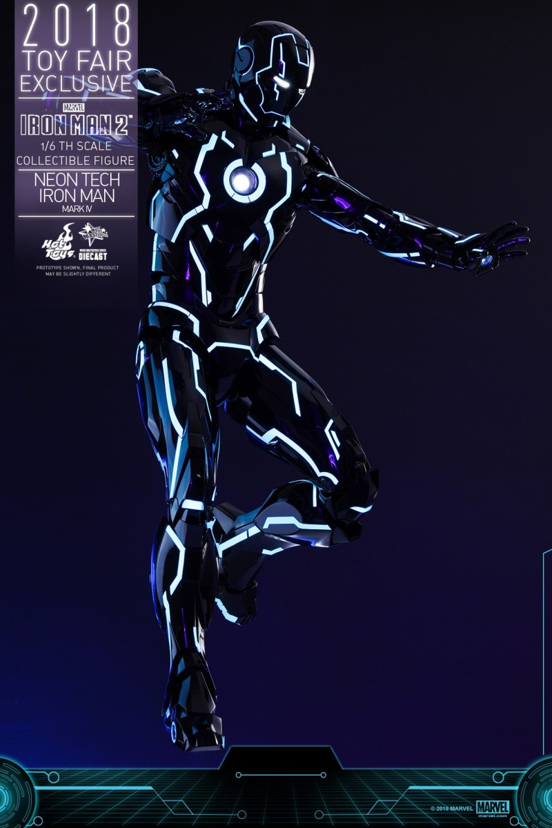 Hot Toys - Iron Man 2 - Neon Tech Iron Man Mark IV collectible figure_PR9.jpg