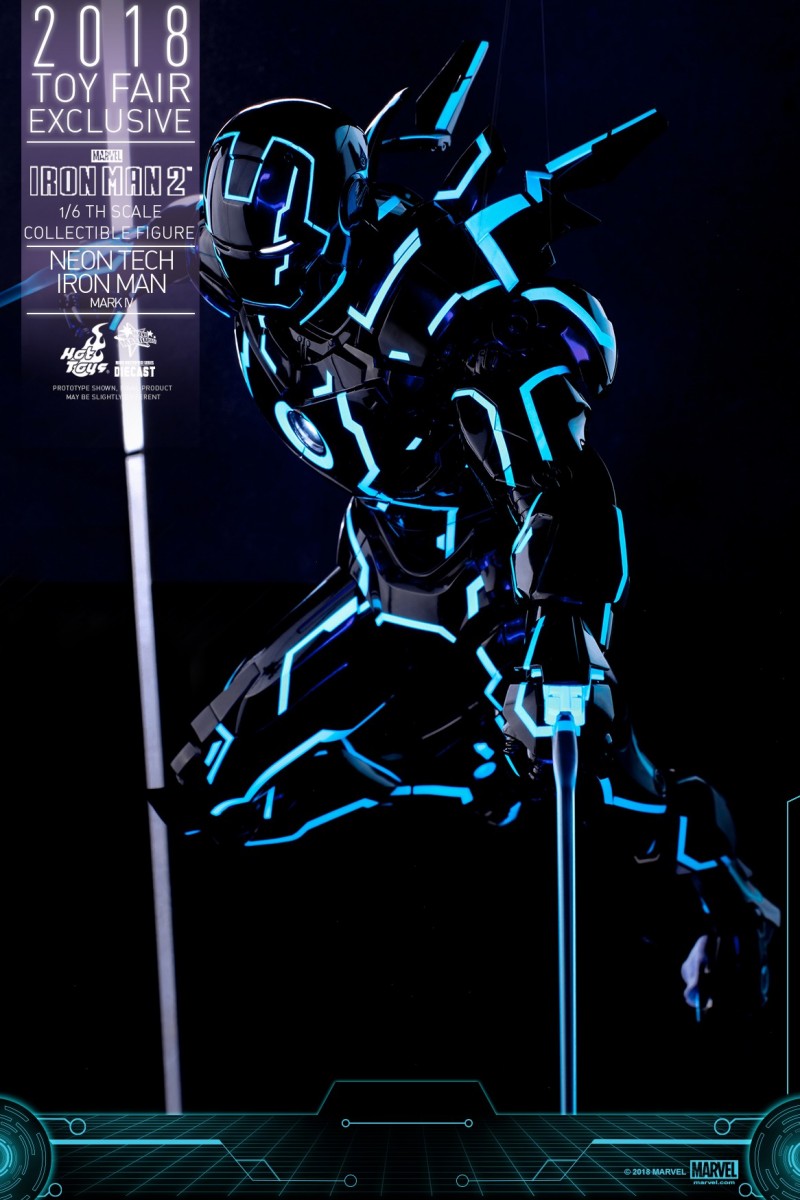 Hot Toys - Iron Man 2 - Neon Tech Iron Man Mark IV collectible figure_PR13.jpg