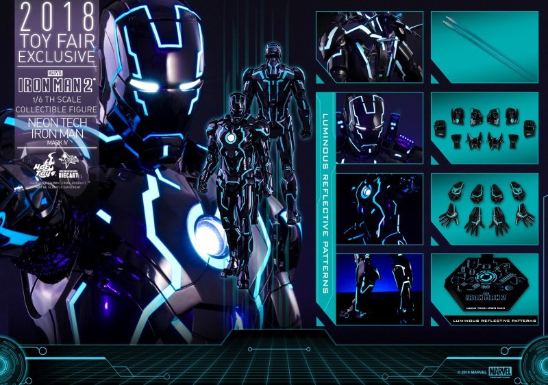 Hot Toys - Iron Man 2 - Neon Tech Iron Man Mark IV collectible figure_PR22.jpg