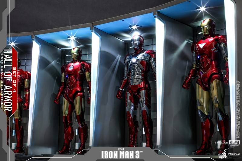 Hot Toys - Iron Man 3 - Hall of Armor (Set of 4)_PR3.jpg