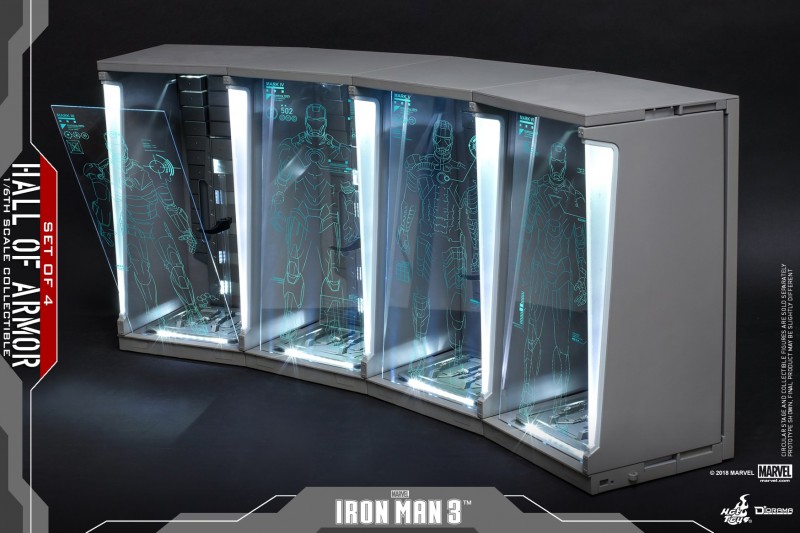 Hot Toys - Iron Man 3 - Hall of Armor (Set of 4)_PR4.jpg