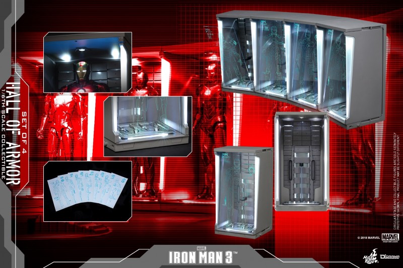 Hot Toys - Iron Man 3 - Hall of Armor (Set of 4)_PR5.jpg