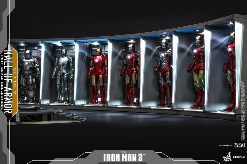 Hot Toys - Iron Man 3 - Hall of Armor (Set of 7)_PR3.jpg