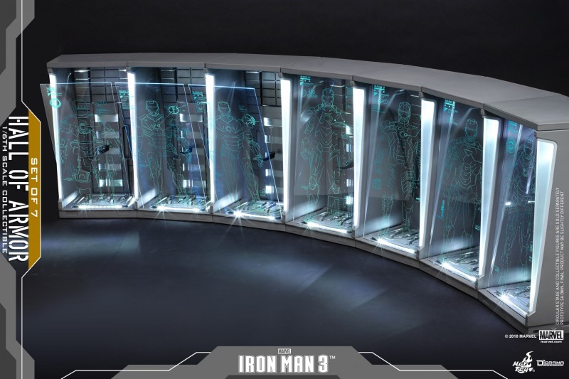 Hot Toys - Iron Man 3 - Hall of Armor (Set of 7)_PR4.jpg
