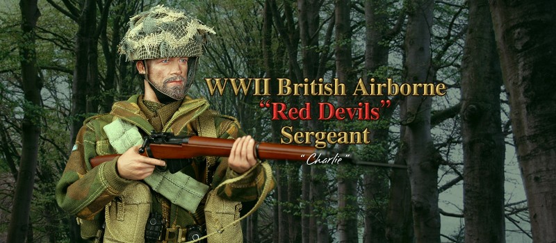 DID K80136 WWII British 1st Airborne Division Red Devils Sergeant Charlie banner.jpg