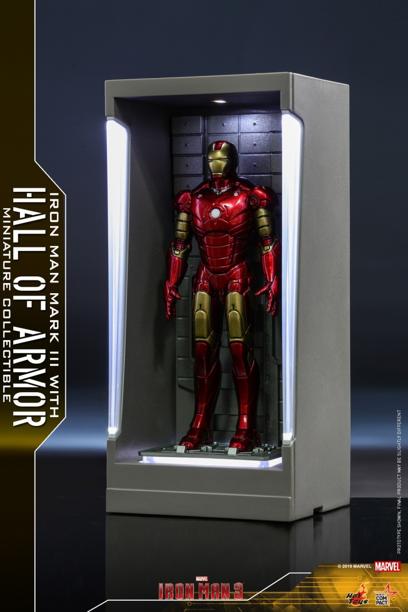 Hot Toys - Iron Man 3 - Iron Man Hall of Armor Miniature Collectible Set - PR8.jpg