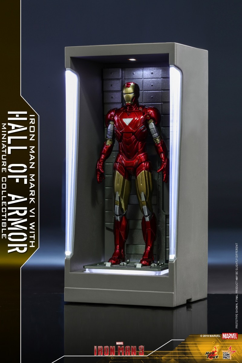 Hot Toys - Iron Man 3 - Iron Man Hall of Armor Miniature Collectible Set - PR11.jpg