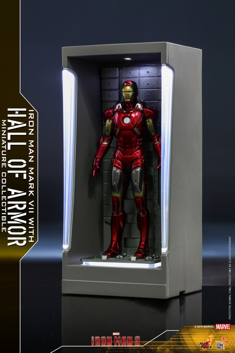 Hot Toys - Iron Man 3 - Iron Man Hall of Armor Miniature Collectible Set - PR12.jpg