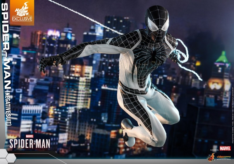 Hot Toys - Marvel Spider-Man - Spider-Man (Negative Suit) collectible figure_PR10.jpg