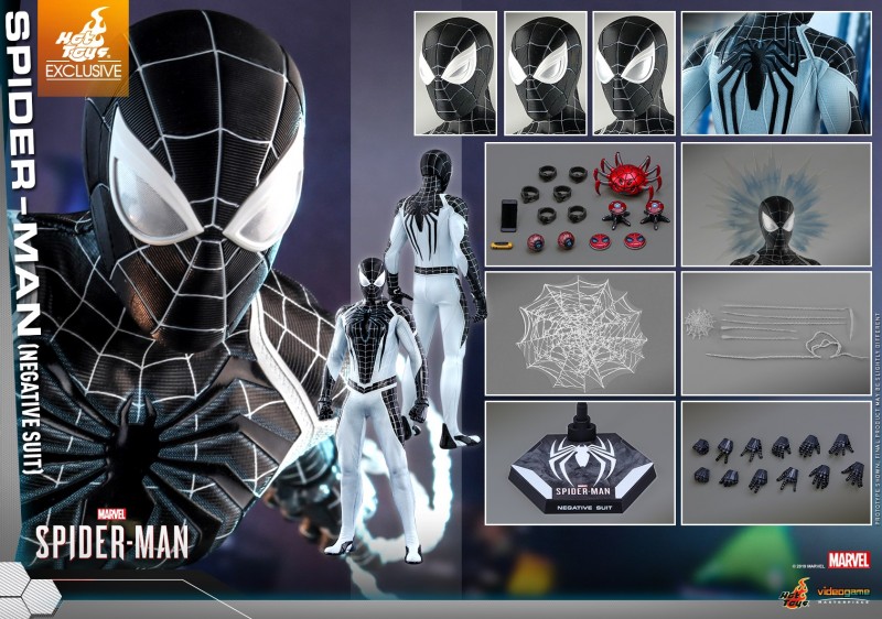Hot Toys - Marvel Spider-Man - Spider-Man (Negative Suit) collectible figure_PR15.jpg