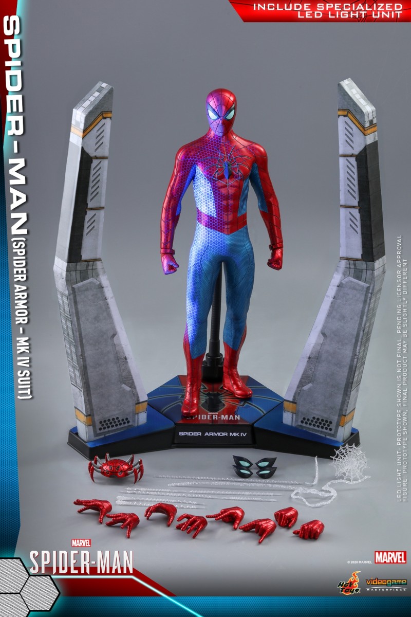Hot Toys - MSM - Spider-Man (Spider Armor - MK IV Suit) collectible figure_PR18.jpg Hot Toys - MSM - Spider-Man (Spider Armor - MK IV Suit) collectible figure_PR18.jpg
