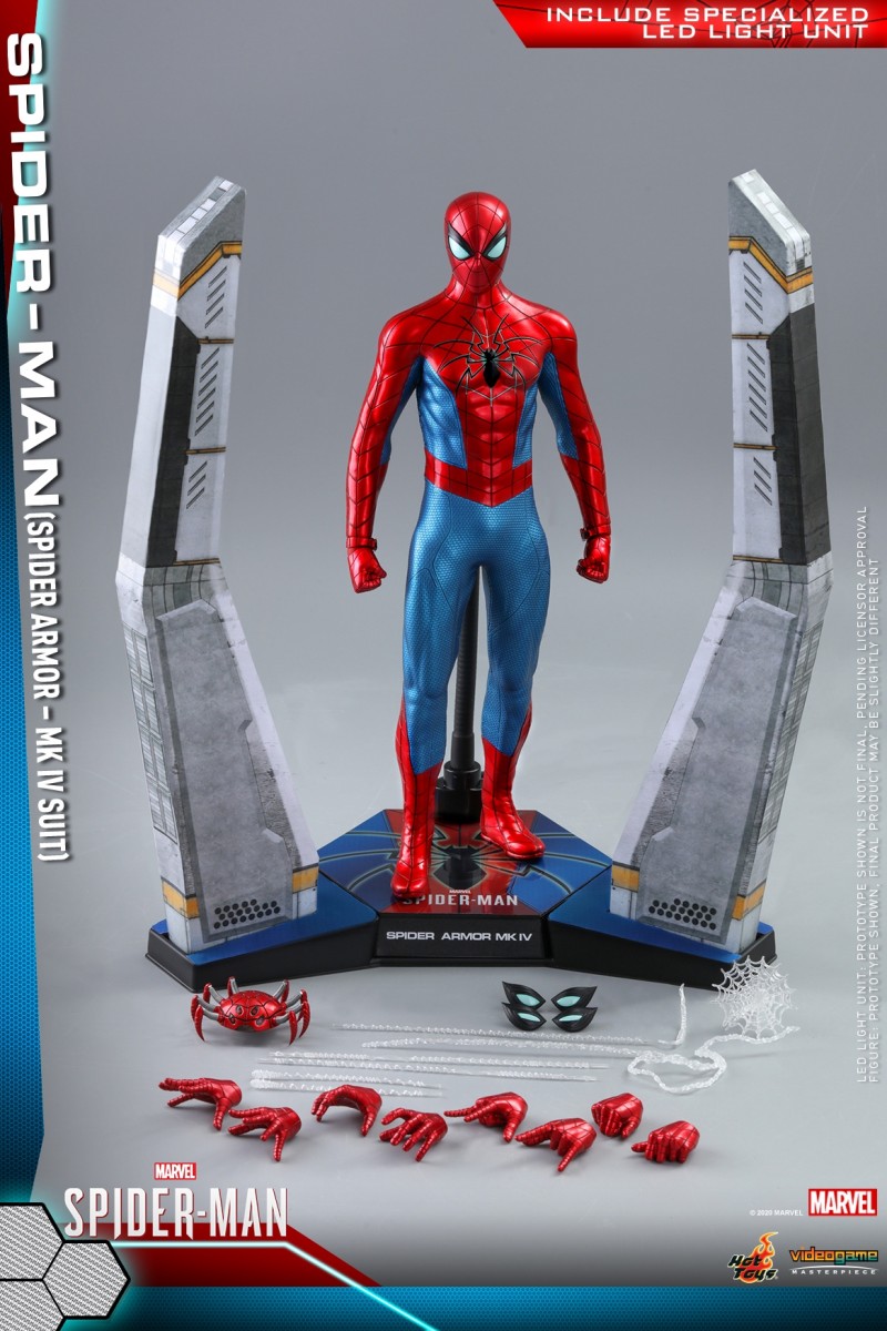 Hot Toys - MSM - Spider-Man (Spider Armor - MK IV Suit) collectible figure_PR19.jpg Hot Toys - MSM - Spider-Man (Spider Armor - MK IV Suit) collectible figure_PR19.jpg
