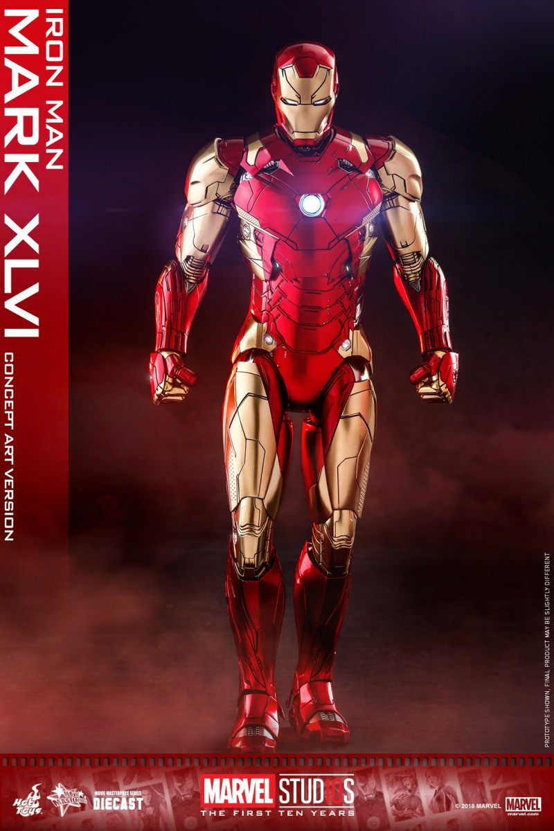 Hot Toys - MARVEL 10 - Iron Man Mark XLVI (Diecast) collectible figure_PR1.jpg