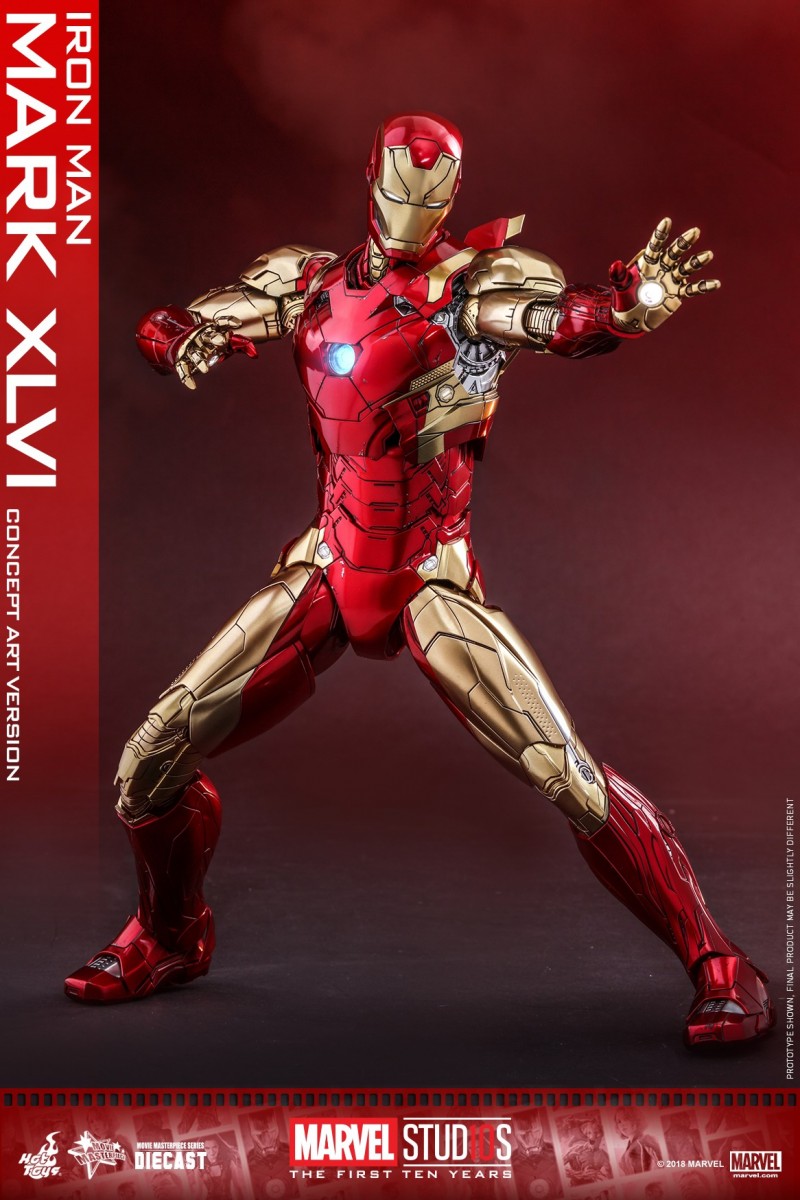 Hot Toys - MARVEL 10 - Iron Man Mark XLVI (Diecast) collectible figure_PR3.jpg