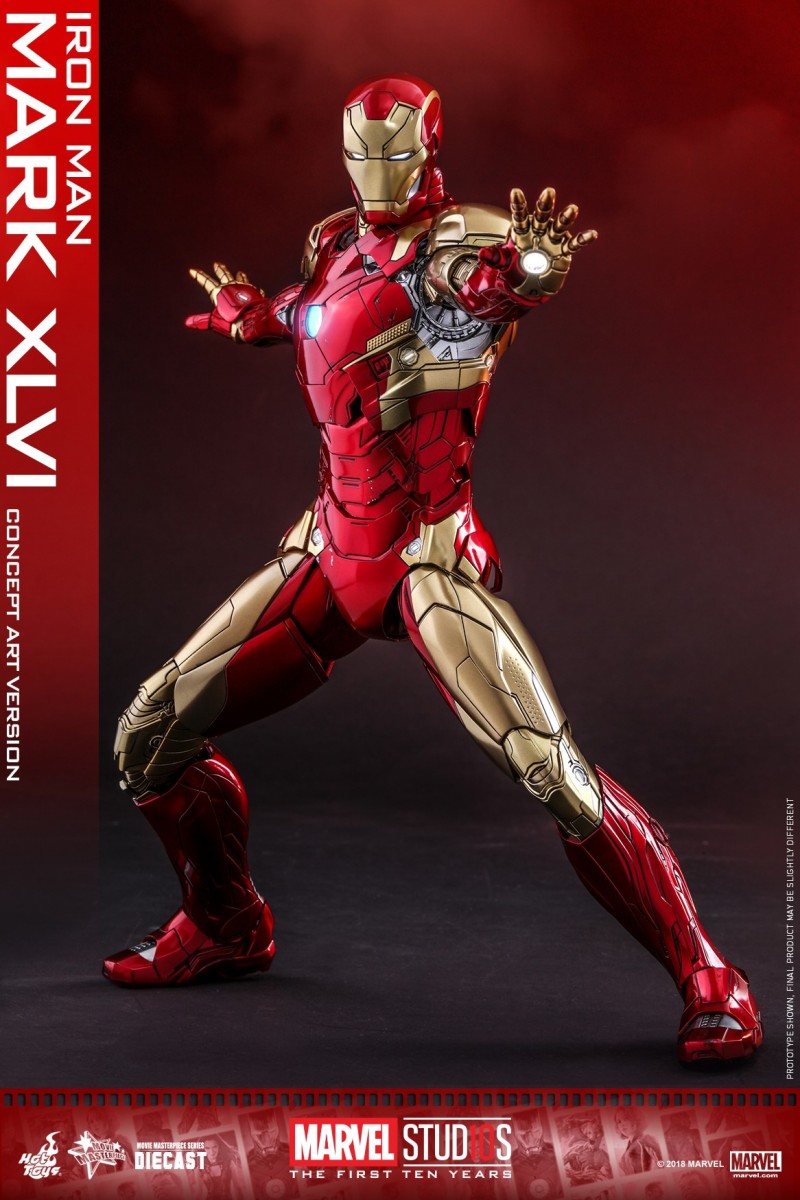 Hot Toys - MARVEL 10 - Iron Man Mark XLVI (Diecast) collectible figure_PR4.jpg
