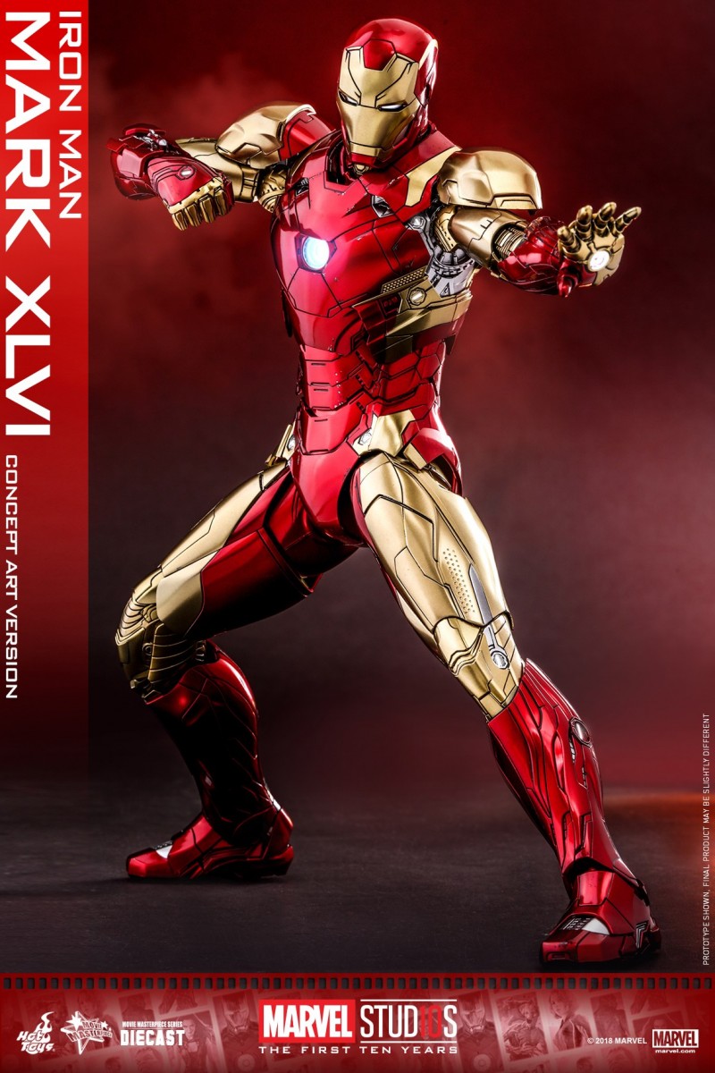 Hot Toys - MARVEL 10 - Iron Man Mark XLVI (Diecast) collectible figure_PR6.jpg