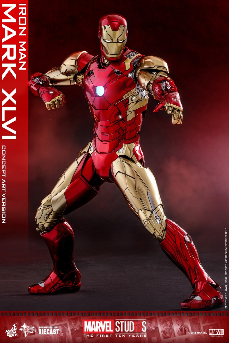 Hot Toys - MARVEL 10 - Iron Man Mark XLVI (Diecast) collectible figure_PR8.jpg