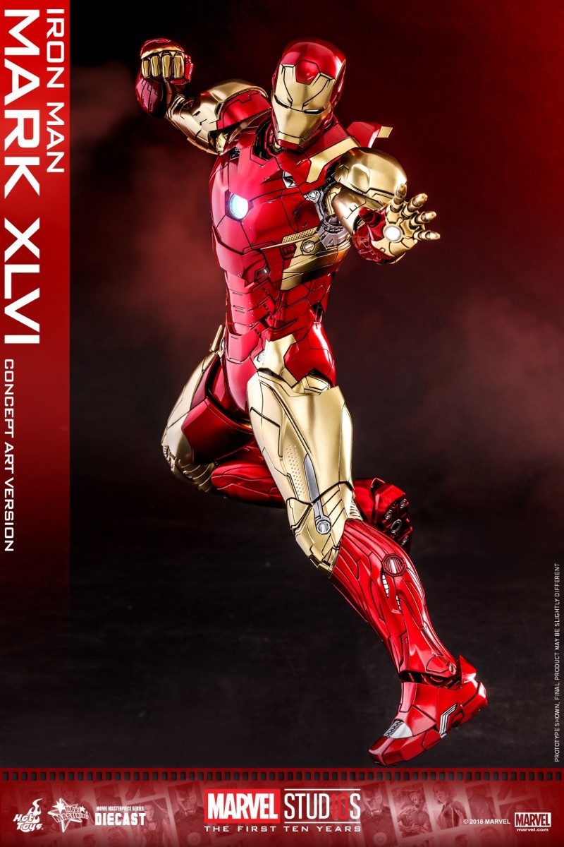 Hot Toys - MARVEL 10 - Iron Man Mark XLVI (Diecast) collectible figure_PR7.jpg
