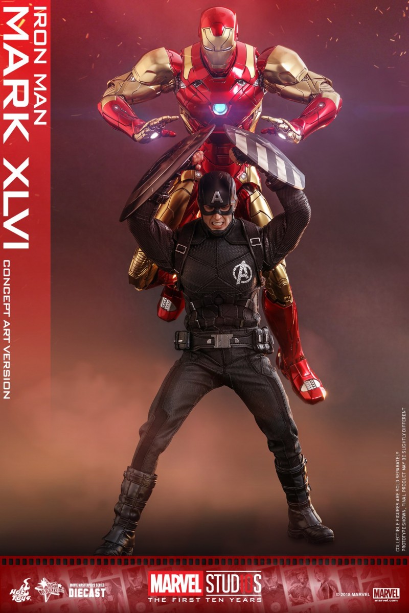 Hot Toys - MARVEL 10 - Iron Man Mark XLVI (Diecast) collectible figure_PR11.jpg
