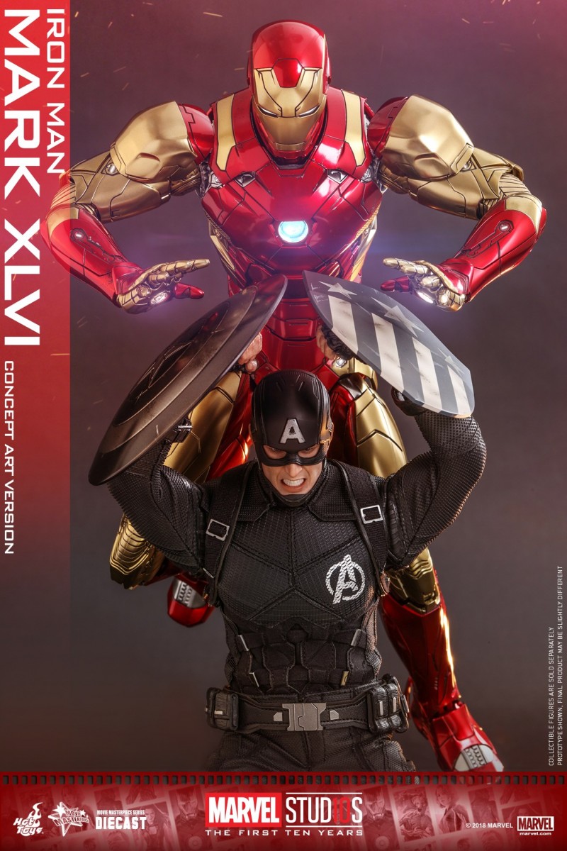 Hot Toys - MARVEL 10 - Iron Man Mark XLVI (Diecast) collectible figure_PR13.jpg