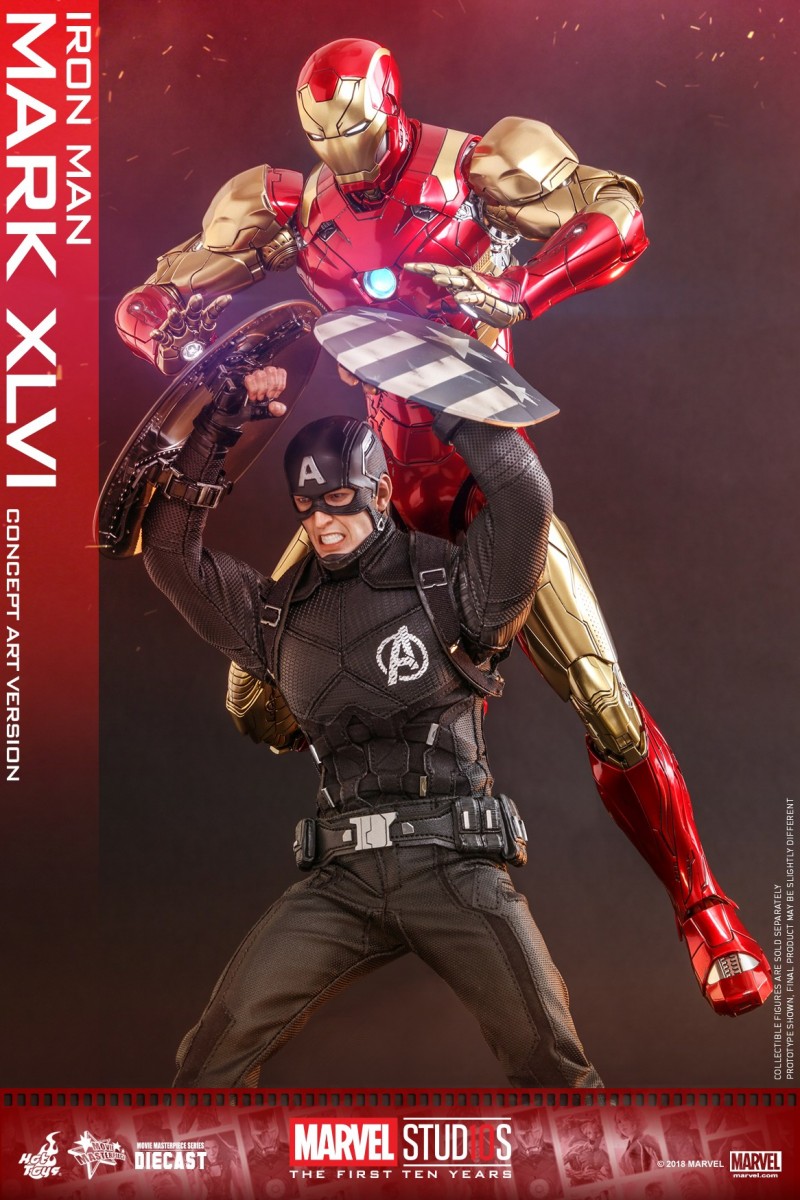 Hot Toys - MARVEL 10 - Iron Man Mark XLVI (Diecast) collectible figure_PR14.jpg
