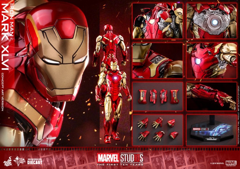 Hot Toys - MARVEL 10 - Iron Man Mark XLVI (Diecast) collectible figure_PR26.jpg